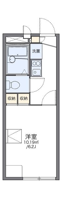 レオパレス糸田橋東 間取り図