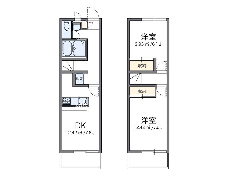 レオパレス光ＧＡＲＤＥＮ 間取図