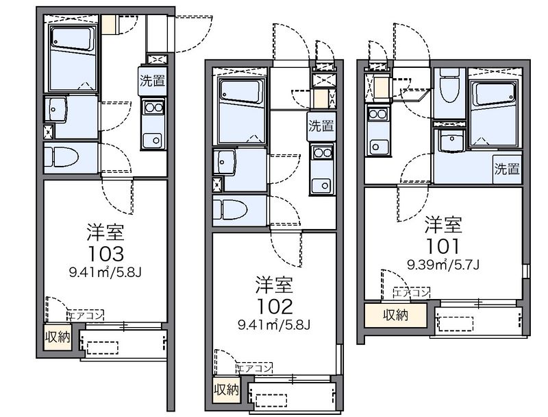 レオネクストリバーサイド双葉 間取り