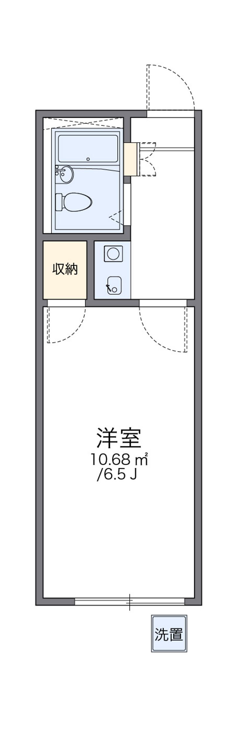レオパレス柏ハイツ 間取り