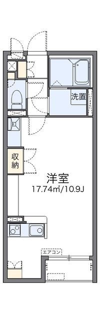 レオネクストオールリバー 間取り図