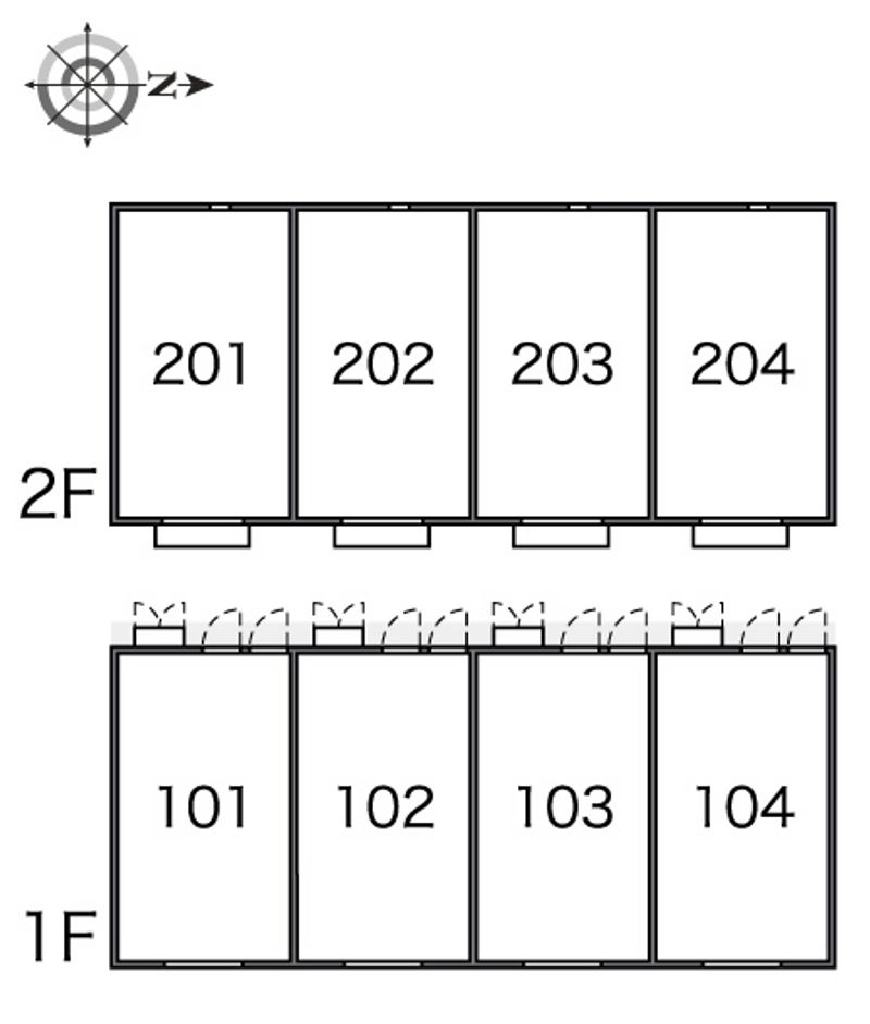 レオネクスト豊が丘 間取り配置図