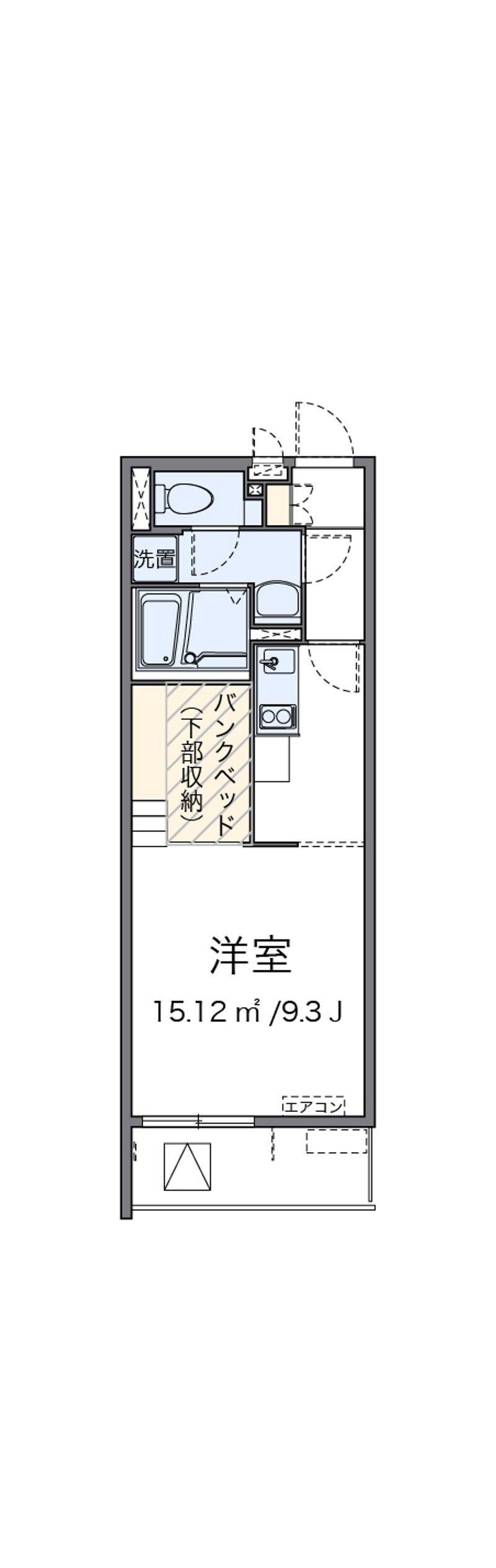 ミランダ紫陽花 間取図
