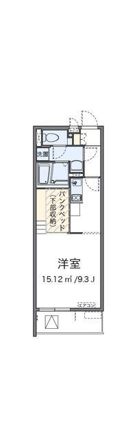 ミランダ紫陽花 間取り図