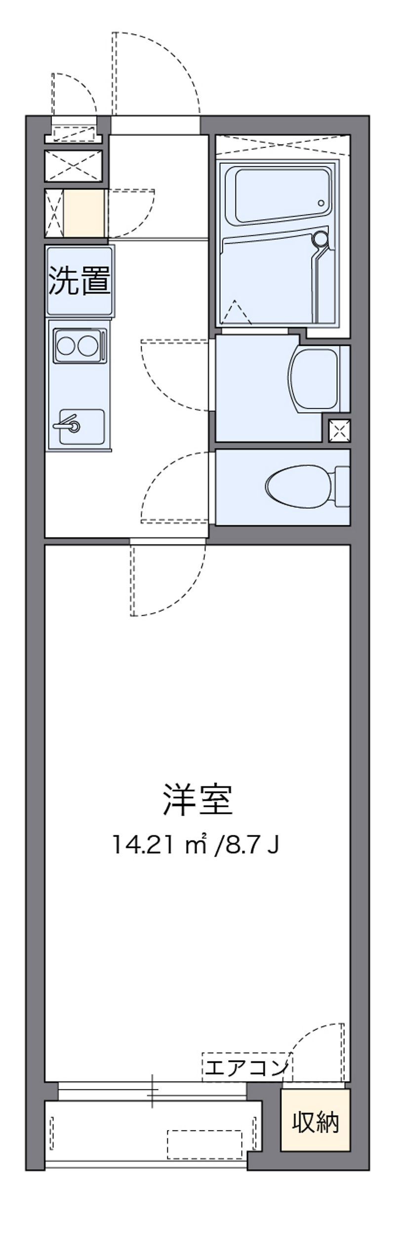 CLEINO NISHIGAI IV Floor plan