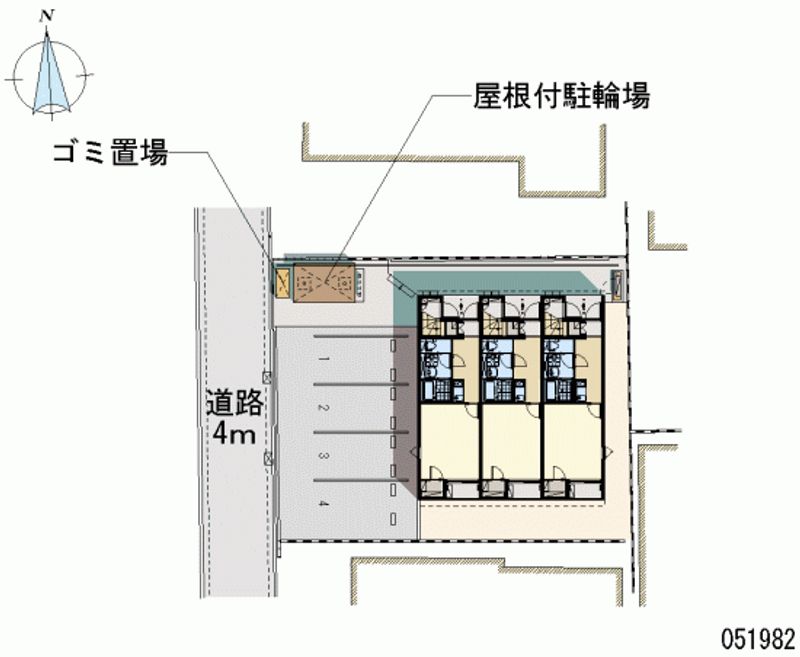 レオネクスト富町Ⅰ 月極駐車場