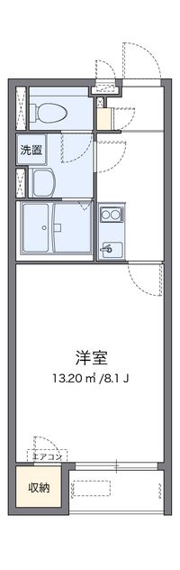 クレイノ神明 間取り図