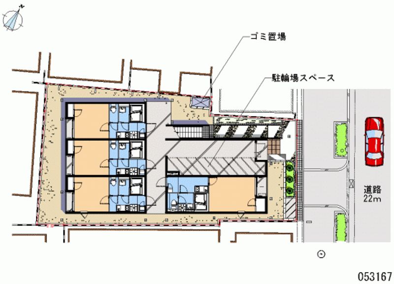 レオネクストＭＫルーチェ 区画図
