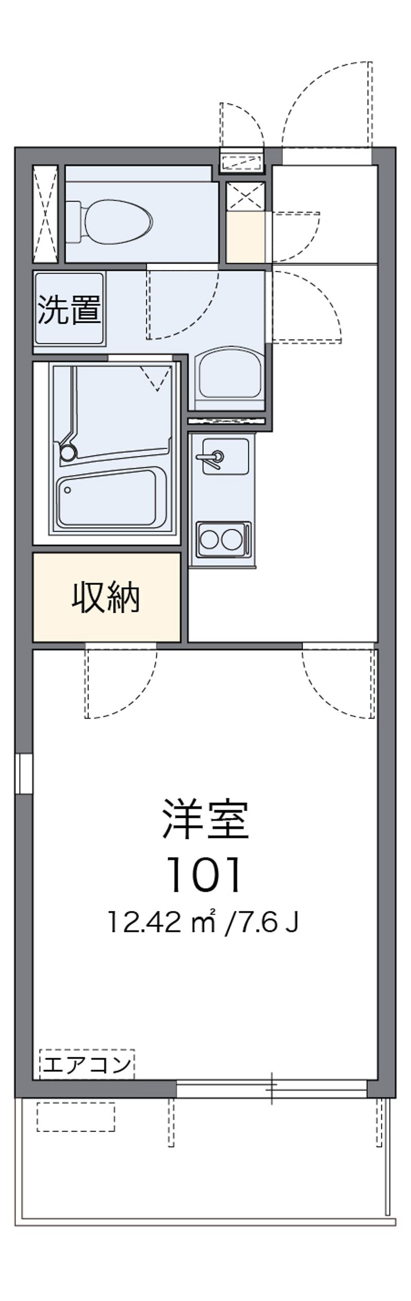 レオネクストミューズ 間取図