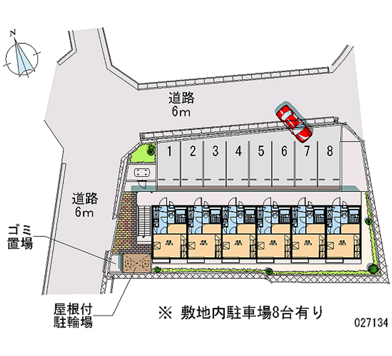 27134 Monthly parking lot