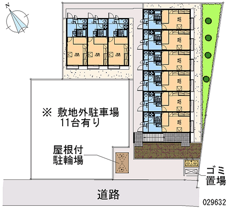 29632 Monthly parking lot