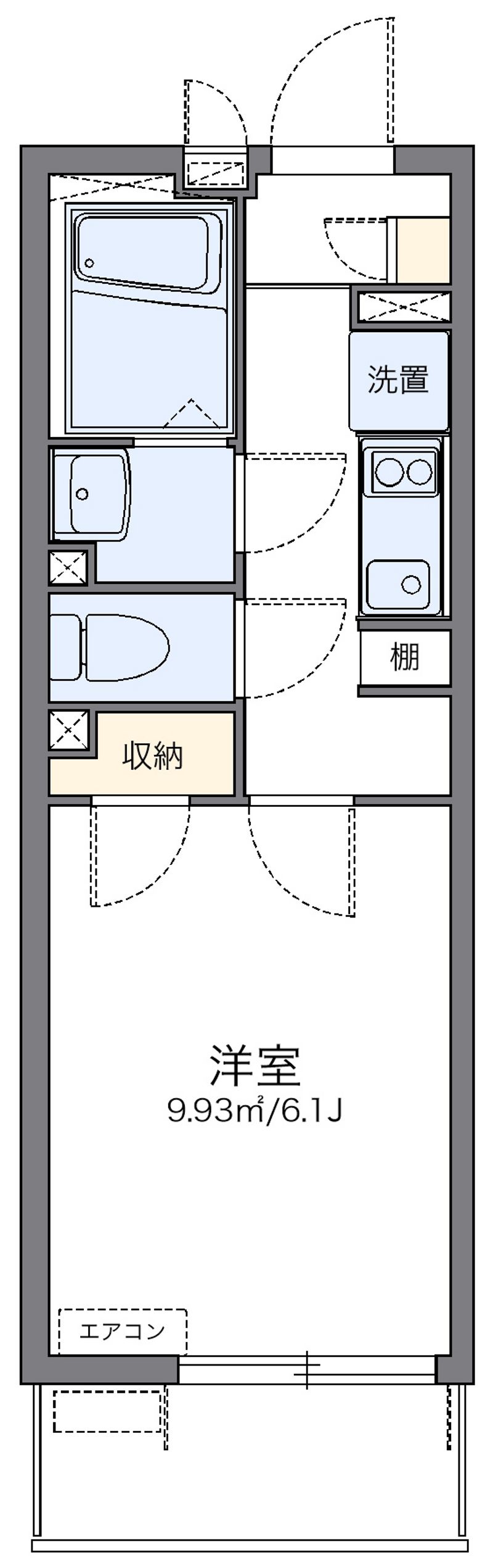 レオネクストユーポート　大宮 間取図