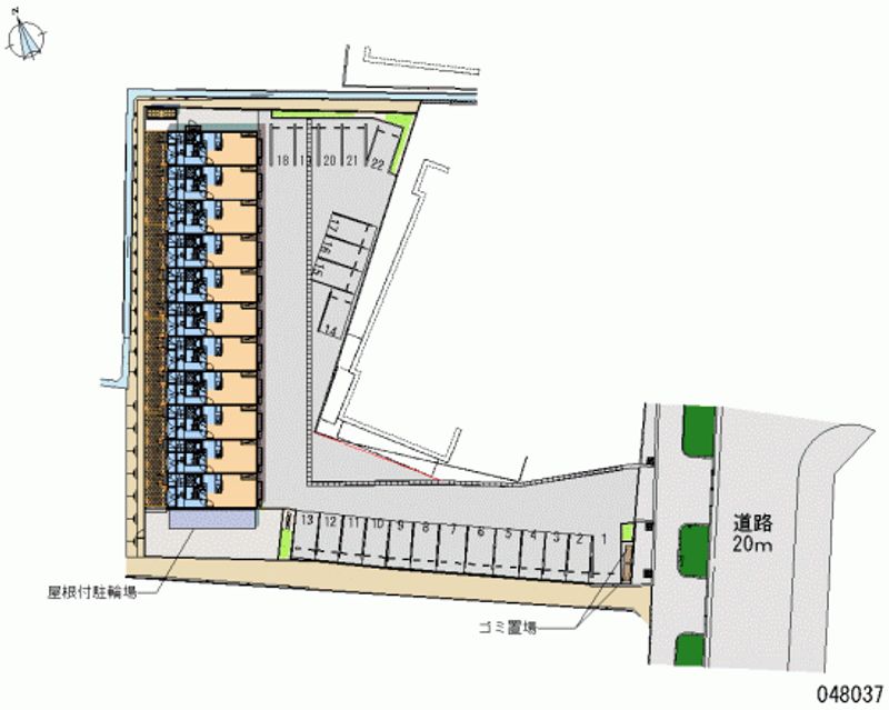 48037月租停车场