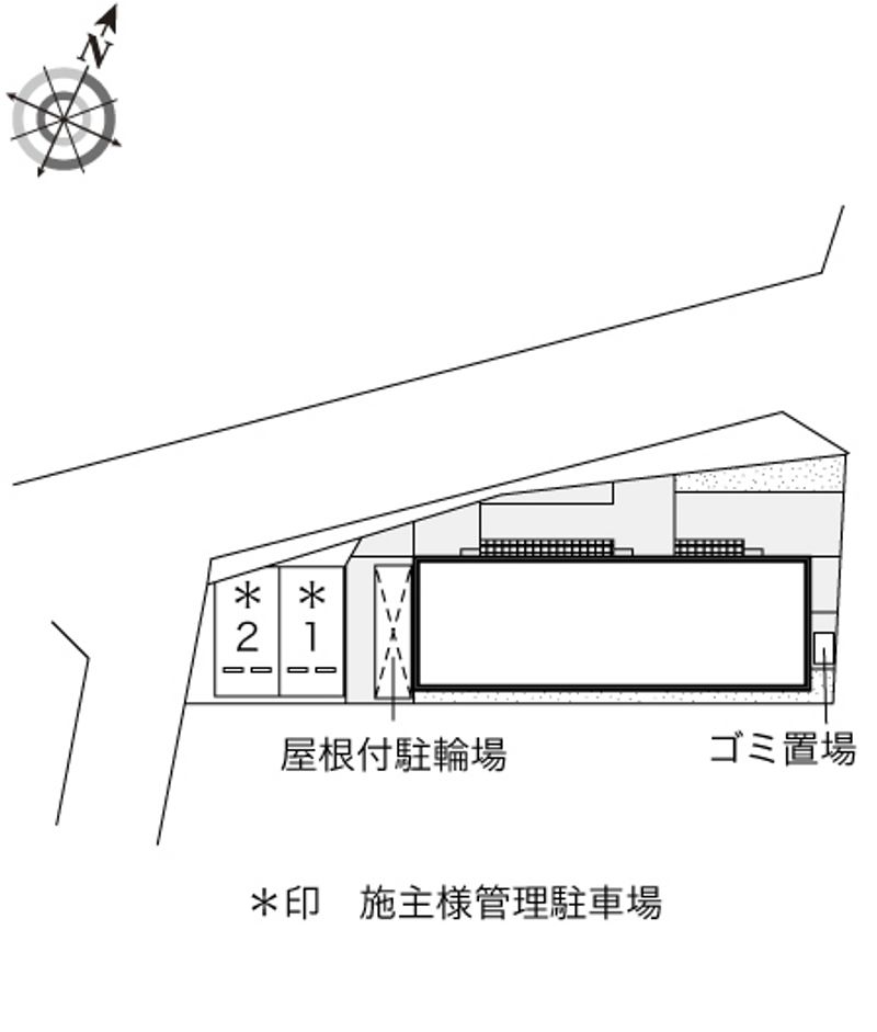 レオネクストフォレストＴ＆Ｔ 配置図