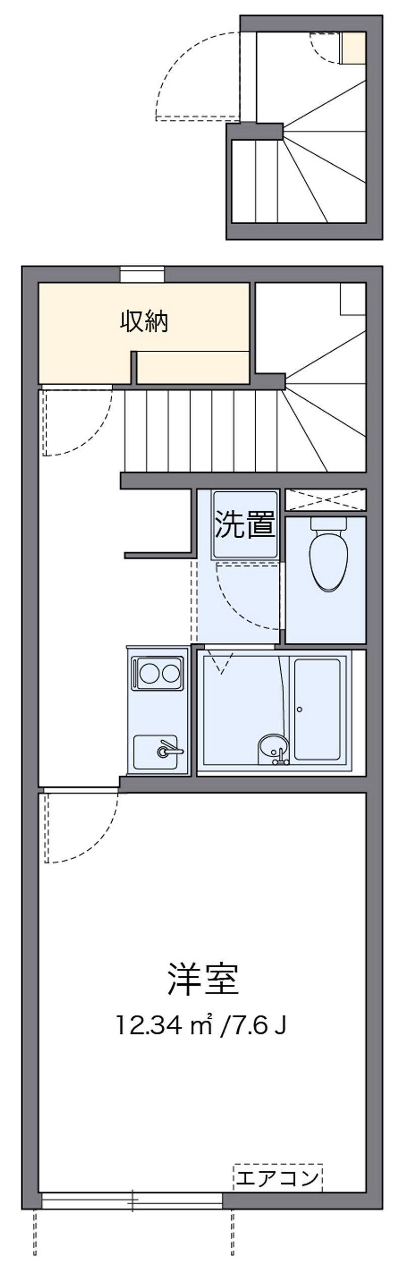 レオネクストモア　ステージⅡ 間取図
