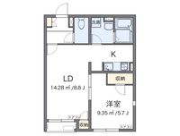 レオネクストヴァンベール旭ケ丘 間取図