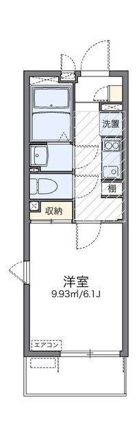 レオネクストアーカイブⅢ 間取り図