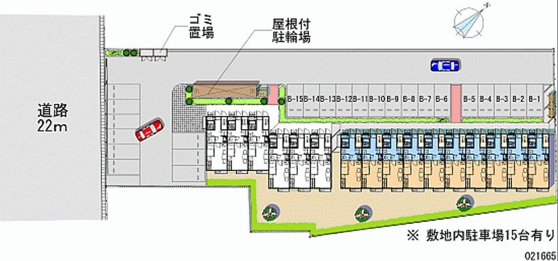 21665月租停車場