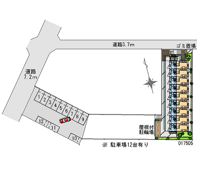 17505月租停車場