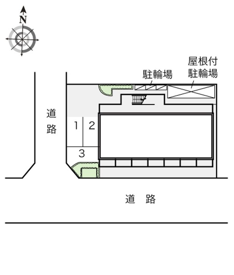 レオパレスＹＡＮＡ 配置図