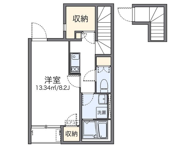 レオネクストレインボーヒルズ 間取図
