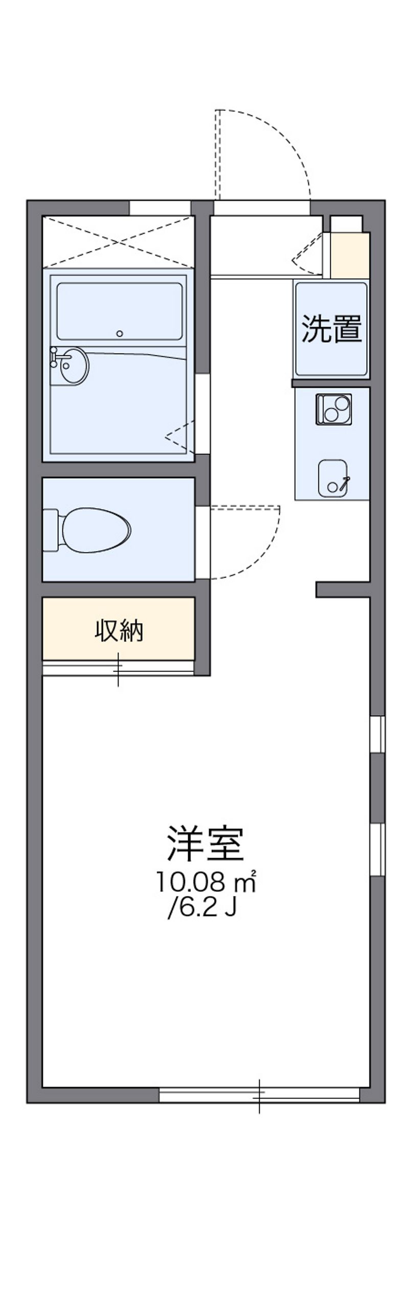 レオパレスエトワール田園調布 間取図