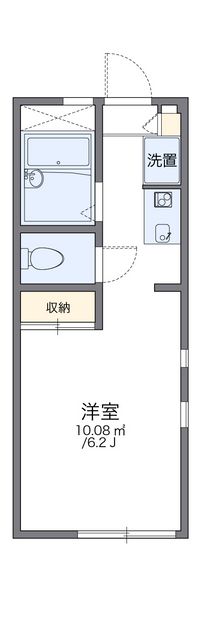 レオパレスエトワール田園調布 間取り図