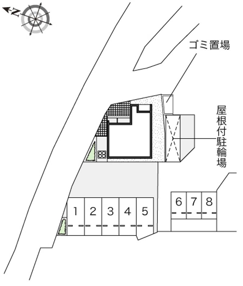 レオネクストフラワー三木Ⅲ 配置図