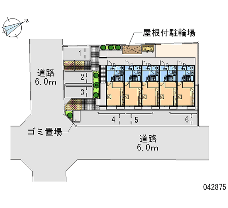 レオパレスウエスト 月極駐車場