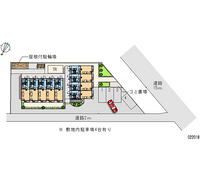 22018 Monthly parking lot