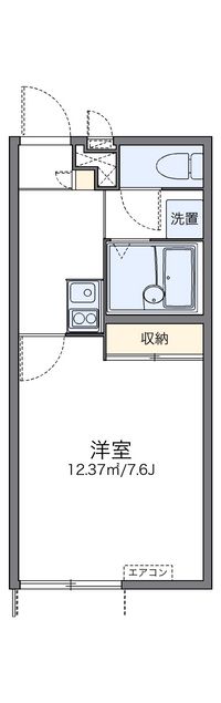 レオパレスソレイユ２２ 間取り図