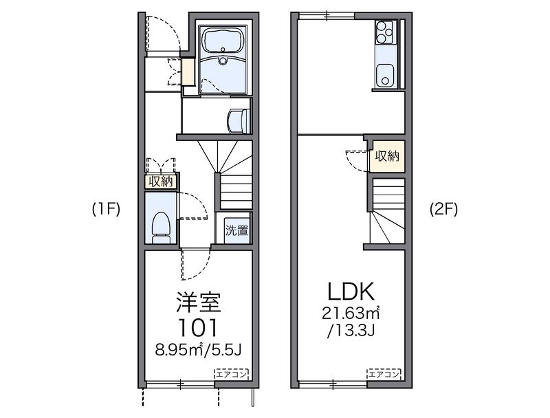 レオネクストテンダーハウス 間取図
