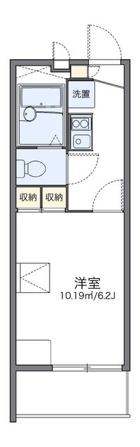 レオパレスグランシャリオ 間取り図