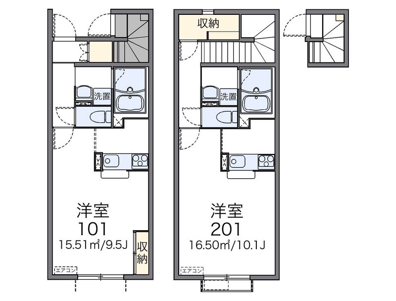 レオネクストビューハイツ 間取図