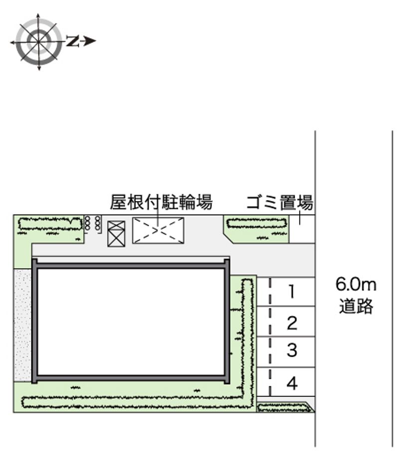 レオネクスト元植田Ｅａｓｔ 配置図