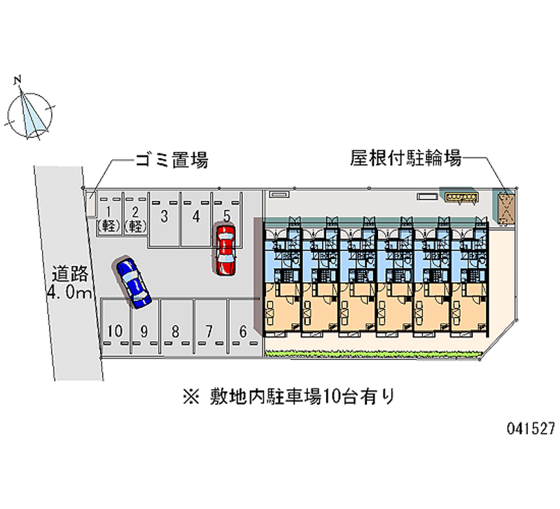 41527月租停車場