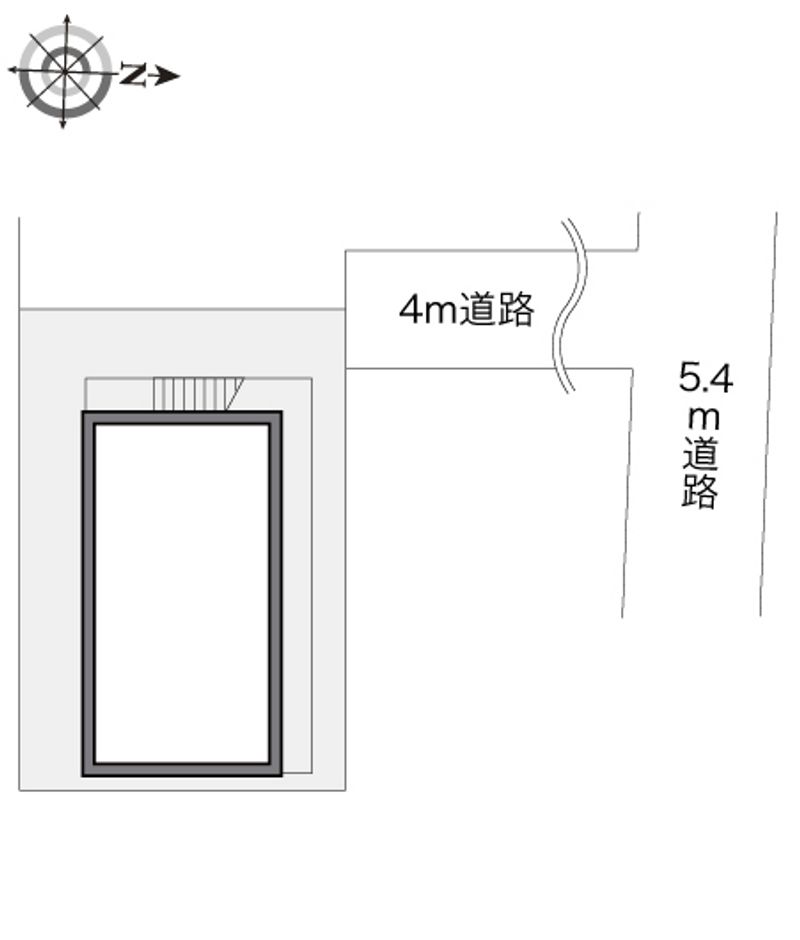 レオパレス田島 配置図