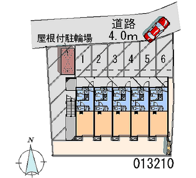 13210 Monthly parking lot