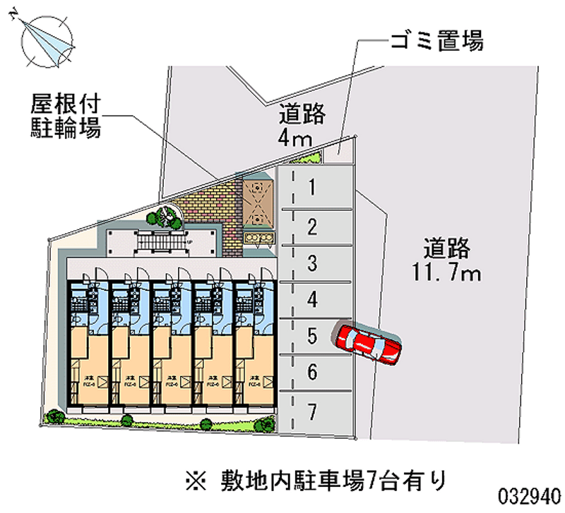 レオパレスマリーンコーポ船越南 共用部分