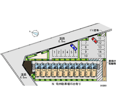 18861 Monthly parking lot