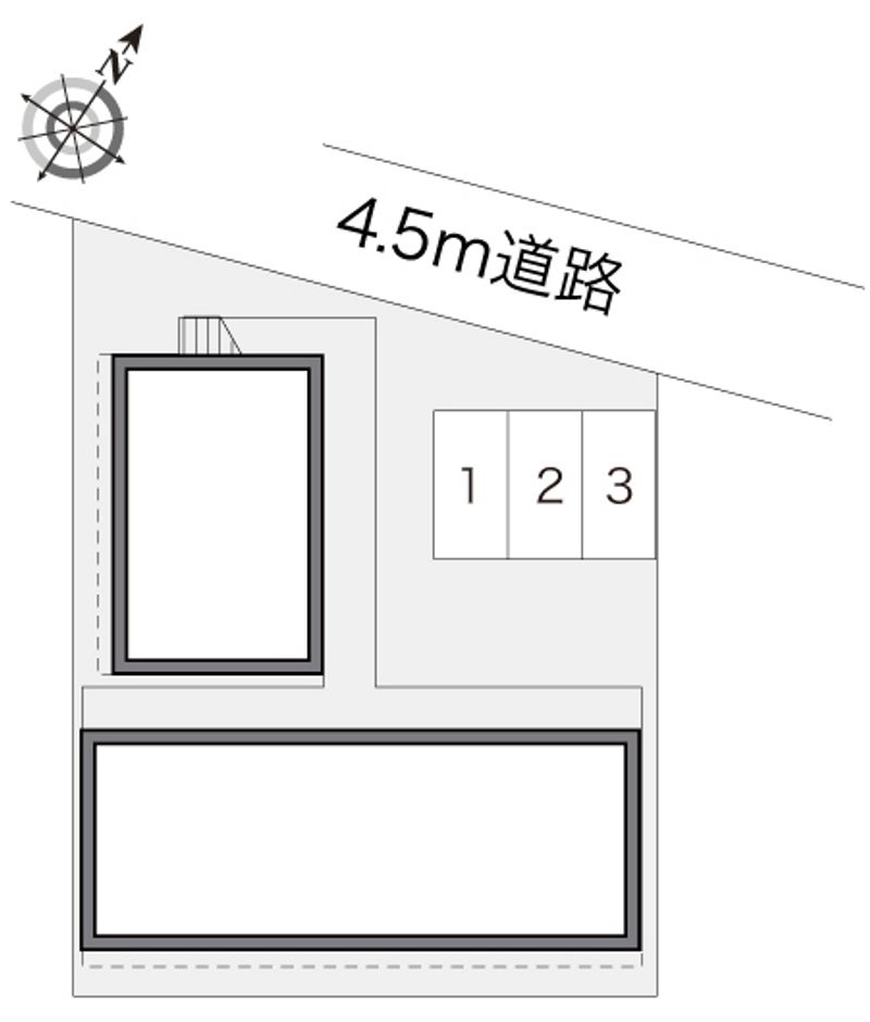 レオパレスＰ・Ａ・Ｌ 駐車場