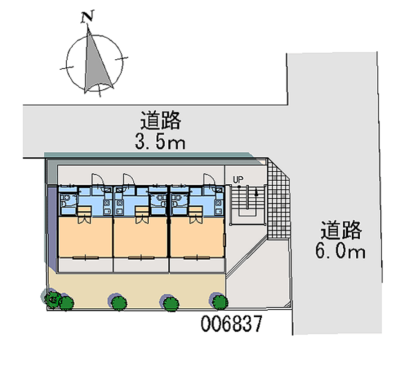 レオパレスキュービクル浅草橋 区画図