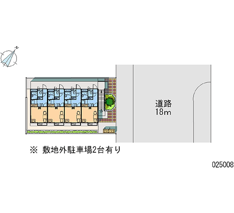 レオパレスヤマナカ 月極駐車場