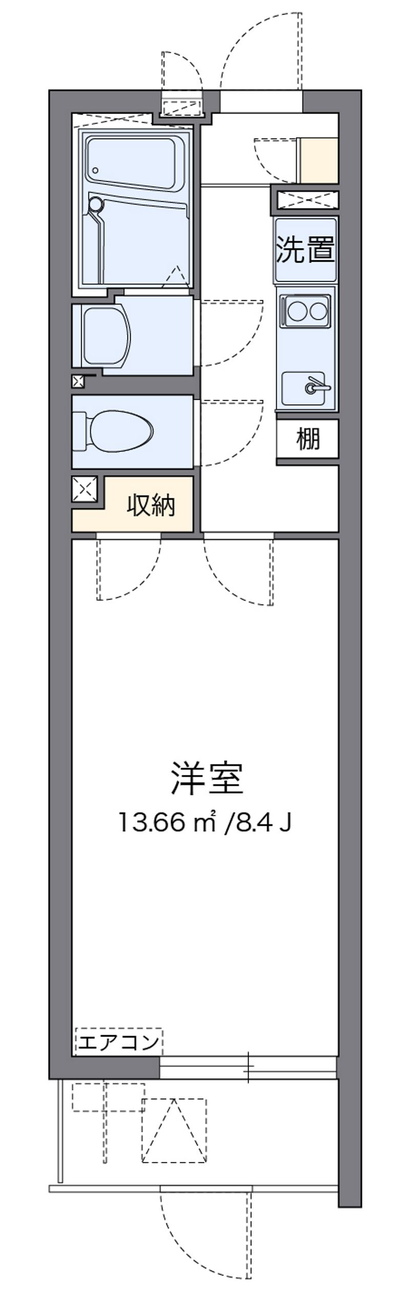 クレイノ楓 間取図