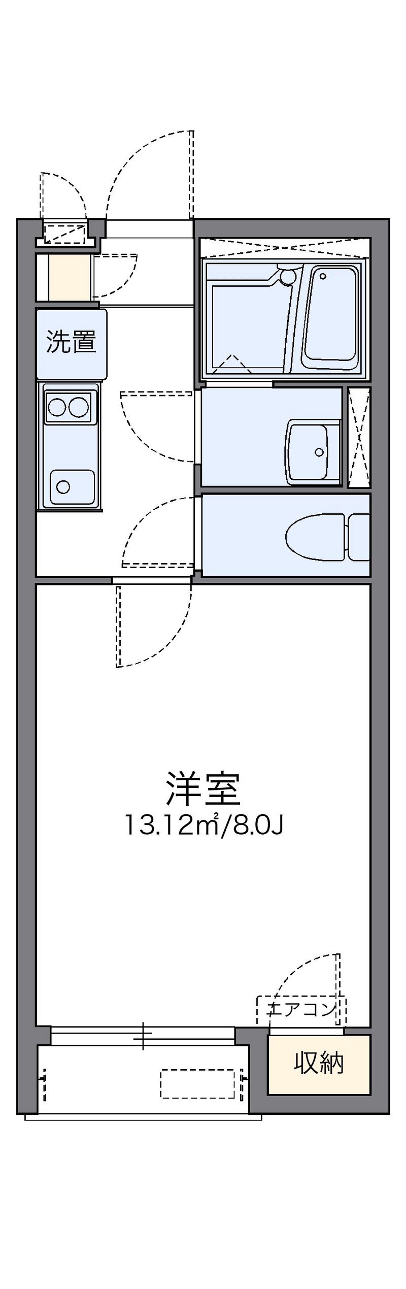レオネクストライフ高坂 間取図
