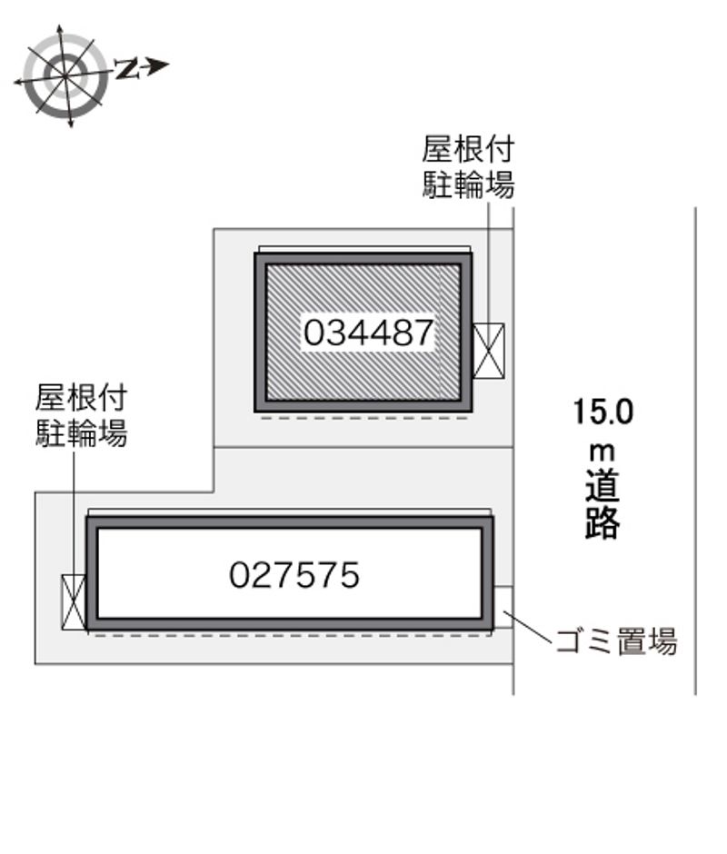 レオパレスサンライズ 配置図