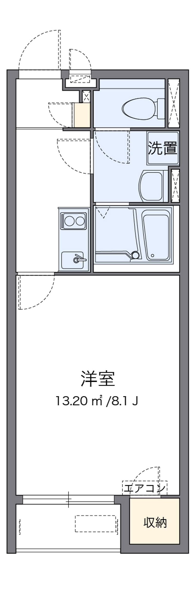 クレイノサラン 間取図