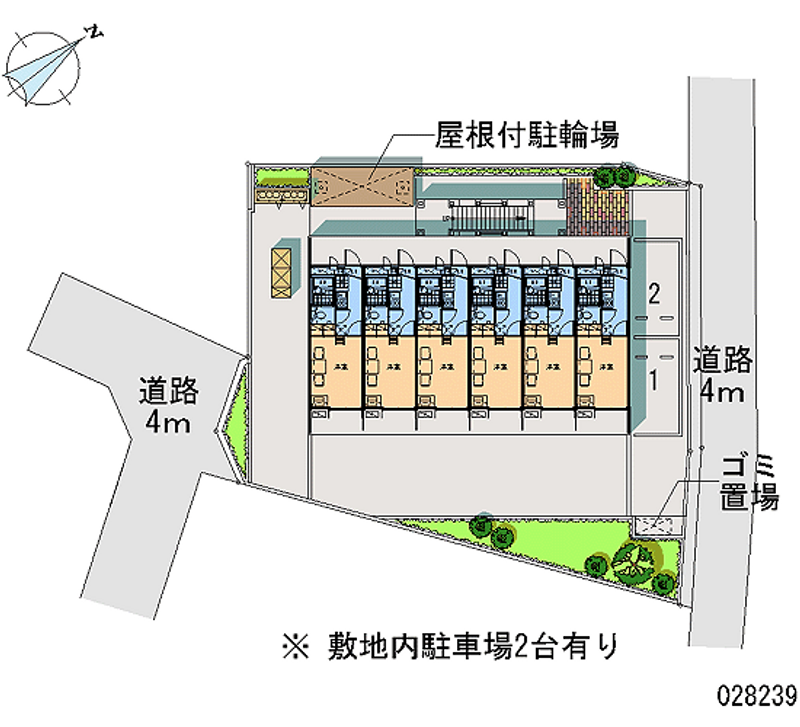 28239 Monthly parking lot