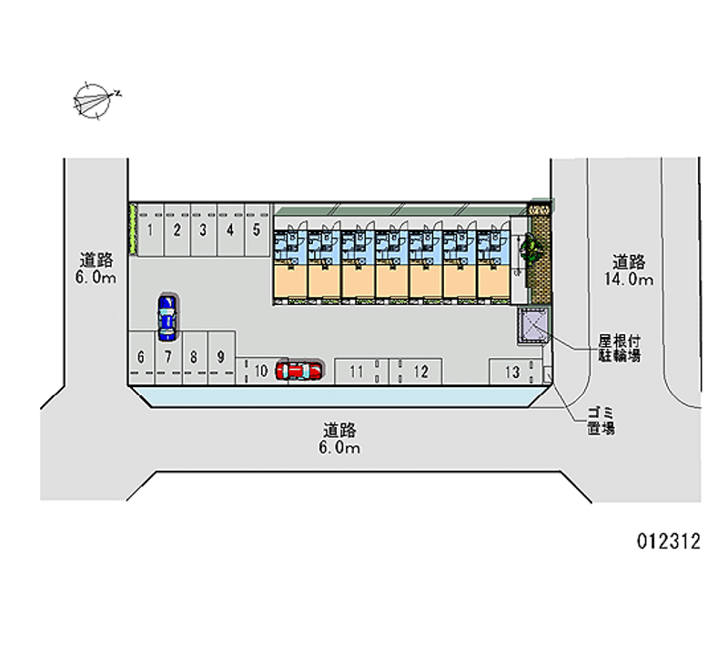 12312月租停车场