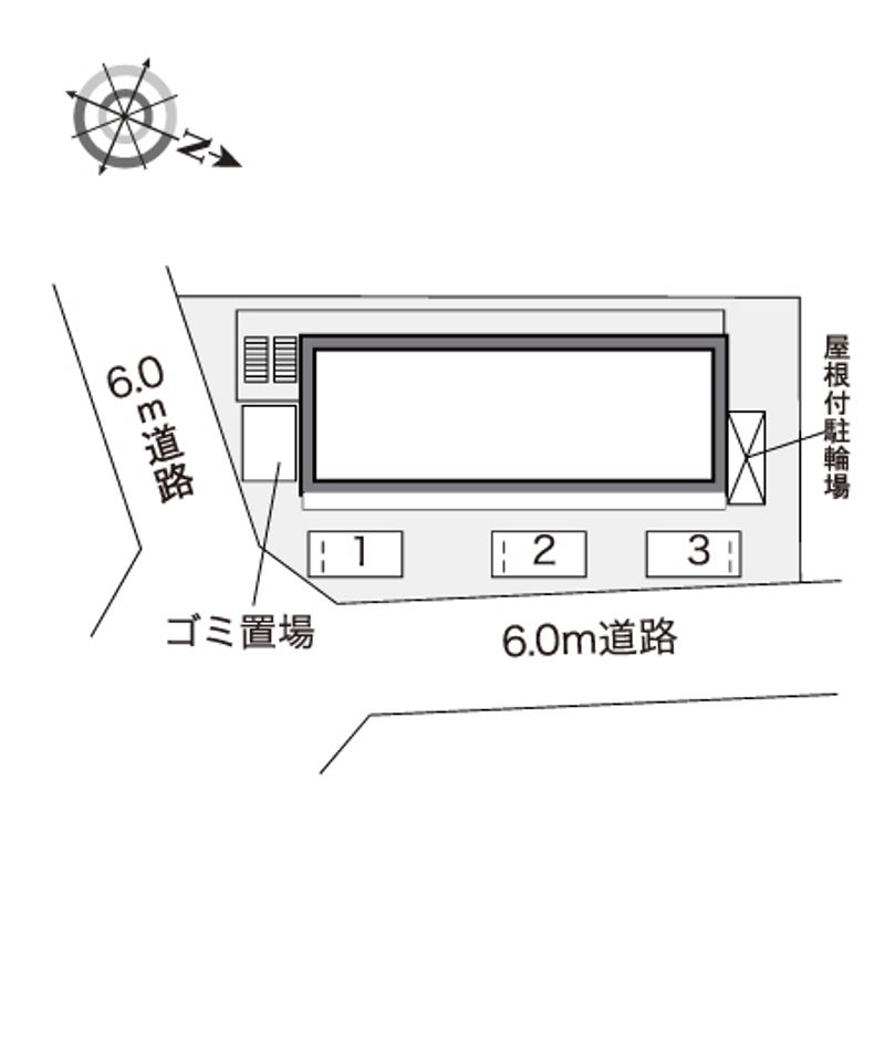 レオパレスリモーネ 駐車場